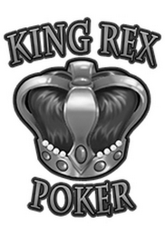 KING REX POKER logo