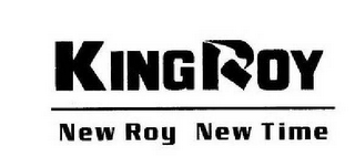 KING ROY NEW ROY NEW TIME logo