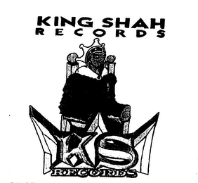 KING SHAH RECORDS KS RECORDS logo