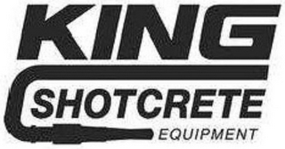KING SHOTCRETE EQUIPMENT logo