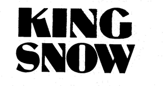 KING SNOW logo