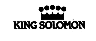 KING SOLOMON logo