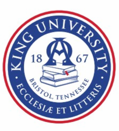 KING UNIVERSITY ECCLESIAE ET LITTERIS BRISTOL TENNESSEE 1867 logo