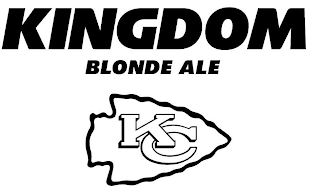 KINGDOM BLONDE ALE KC logo