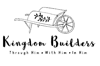 KINGDOM BUILDERS THROUGH HIM WITH HIM IN HIM logo