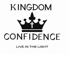 KINGDOM CONFIDENCE LIVE IN THE LIGHT logo
