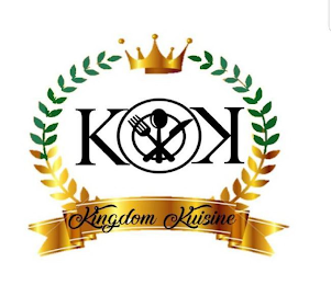 KINGDOM KUISINE K K logo