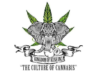 KINGDOM OF KUSH INC. "THE CULTURE OF CANNABIS" logo