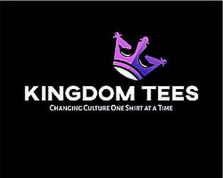 KINGDOM TEES CHANGING CULTURE ONE SHIRT AT A TIME logo