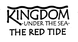 KINGDOM UNDER THE SEA THE RED TIDE logo