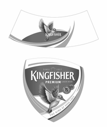 KINGFISHER SINCE 1857 KINGFISHER PREMIUM LAGER BEER KINGFISHER LB THE KING OF GOOD TIMES THE KING OF GOOD TIMES logo