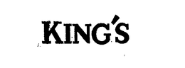 KING'S logo
