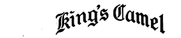 KING'S CAMEL logo