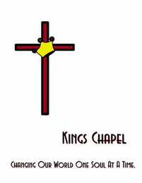 KINGS CHAPEL CHANGING OUR WORLD ONE SOUL AT A TIME logo