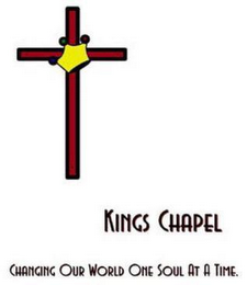 KINGS CHAPEL CHANGING OUR WORLD ONE SOUL AT A TIME. logo