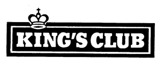 KING'S CLUB logo