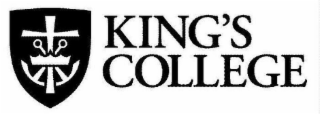 KING'S COLLEGE logo