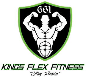 KINGS FLEX FITNESS "STAY FLEXIN" logo