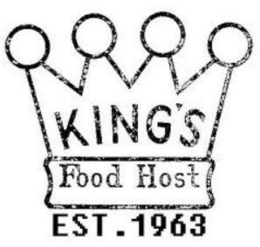 KING'S FOOD HOST EST. 1963 logo