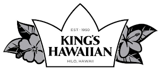 KING'S HAWAIIAN EST. 1950 HILO, HAWAII logo