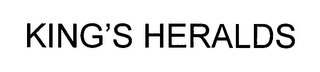 KING'S HERALDS logo
