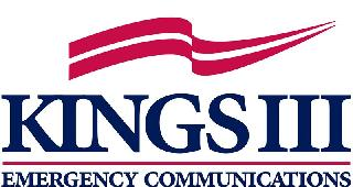KINGS III EMERGENCY COMMUNICATIONS logo