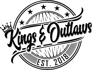 KINGS & OUTLAWS EST. 2018 logo