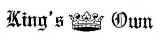 KING'S OWN logo