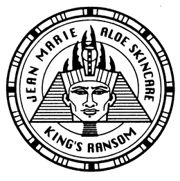KING'S RANSOM JEAN MARIE ALOE SKINCARE logo