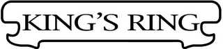 KING'S RING logo