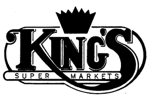 KING'S SUPER MARKETS logo
