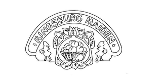 KINGSBURG MAIDEN logo