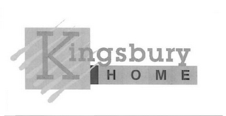 KINGSBURY HOME logo