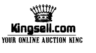 KINGSELL.COM YOUR ONLINE AUCTION KING logo