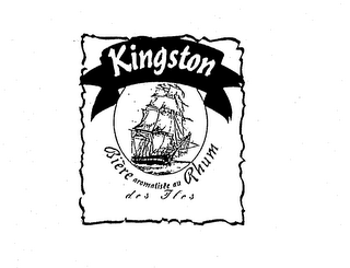 KINGSTON BIERE AROMATISEE AU RHUM DES ILES logo