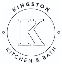 · KINGSTON · K KITCHEN & BATH logo