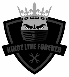 KINGZ LIVE FOREVER logo