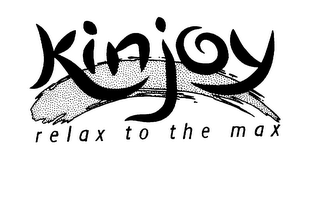 KINJOY RELAX TO THE MAX logo