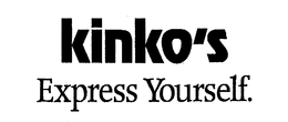 KINKO'S EXPRESS YOURSELF. logo