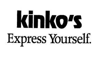 KINKO'S EXPRESS YOURSELF logo