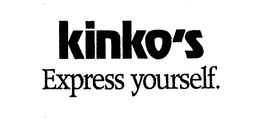 KINKO'S EXPRESS YOURSELF. logo