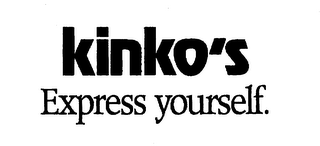 KINKO'S EXPRESS YOURSELF logo