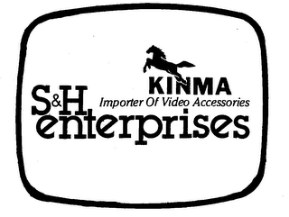 KINMA S&H ENTERPRISES IMPORTER OF VIDEO ACCESSORIES logo