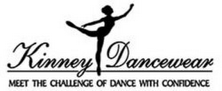 KINNEY DANCEWEAR MEET THE CHALLENGE OF DANCE WITH CONFIDENCE logo