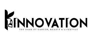 KINNOVATION THE HAUS OF CAREER, BEAUTY & LIFESTYLE logo