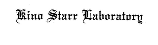 KINO STARR LABORATORY logo