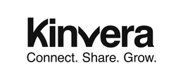 KINVERA CONNECT. SHARE. GROW. logo