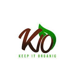 KIO KEEP IT ORGANIC logo