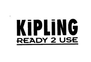 KIPLING READY 2 USE logo