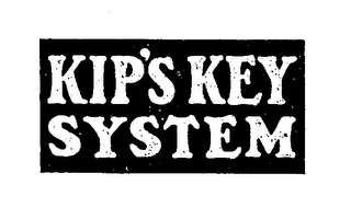 KIP'S KEY SYSTEM logo